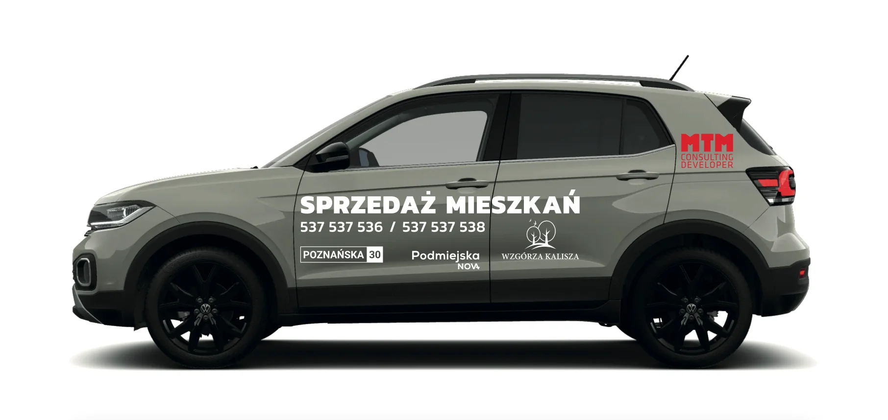 <h5>MTM Consulting</h5><p> - projekt i oklejenie samochodów</p>