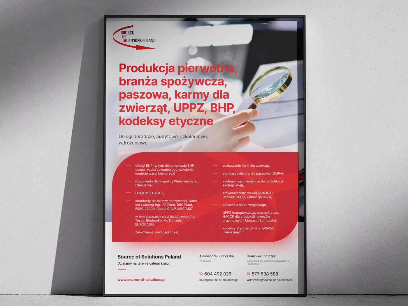 Source of Solutions - Ulotki / Plakaty